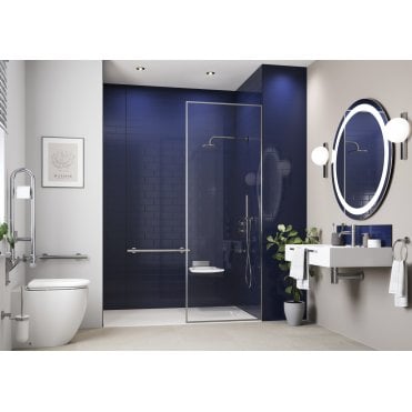 3mm 2440x1220 Showerwall Midnight Blue Tile SWCT03