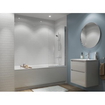 3mm 2440x1220 Showerwall White Lily Tile SWCT05