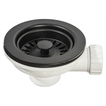 Abode 90mm (1.5") Manual Basket Strainer Waste
