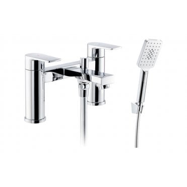 Abode Aquip Deck Mounted Bath Shower Mixer