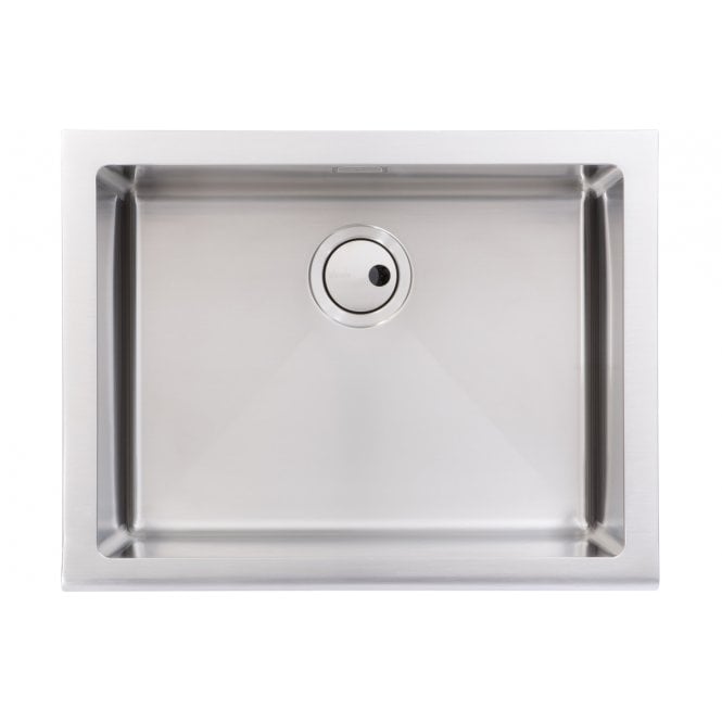 Abode  Belfast 1 Bowl Undermount Sink - St/Steel