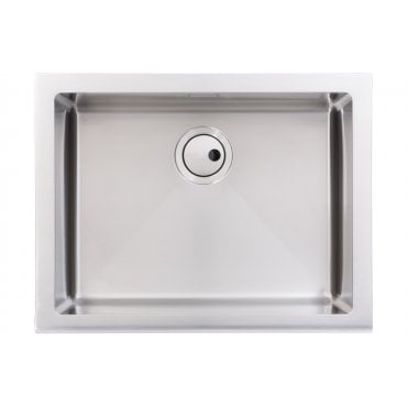 Abode Belfast 1 Bowl Undermount Sink - St/Steel