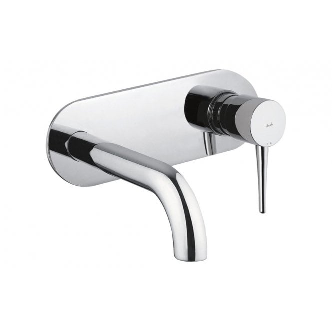 Abode  Chao Wall Mounted Basin Mixer - Chrome