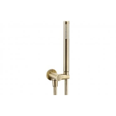 Abode Euphoria Circular Wall Outlet  Handset  and Bracket Set