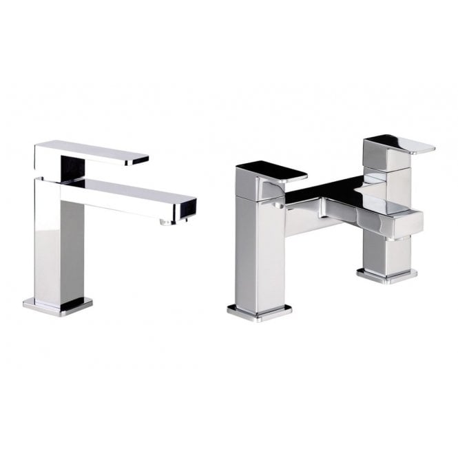 Abode  Fervour Pack Offer 1 (Basin Mixer and Bath Filler) - Chrome