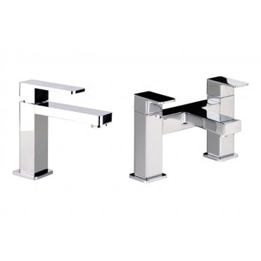 Abode Fervour Pack Offer 1 (Basin Mixer and Bath Filler) - Chrome