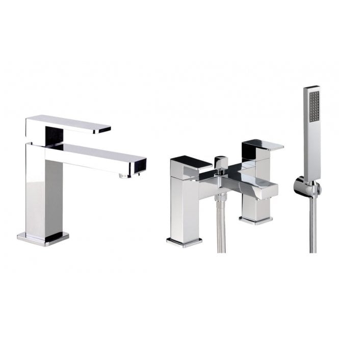 Abode  Fervour Pack Offer 2 (Basin Mixer and Bath/Shower Mixer) - Chrome
