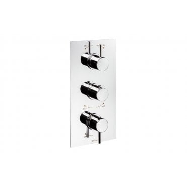 Abode Harmonie Concealed Shower, 3 outlets Chrome