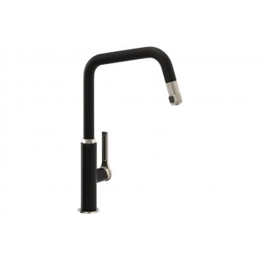Abode Hex Single Lever Mixer Tap w/Pull Out