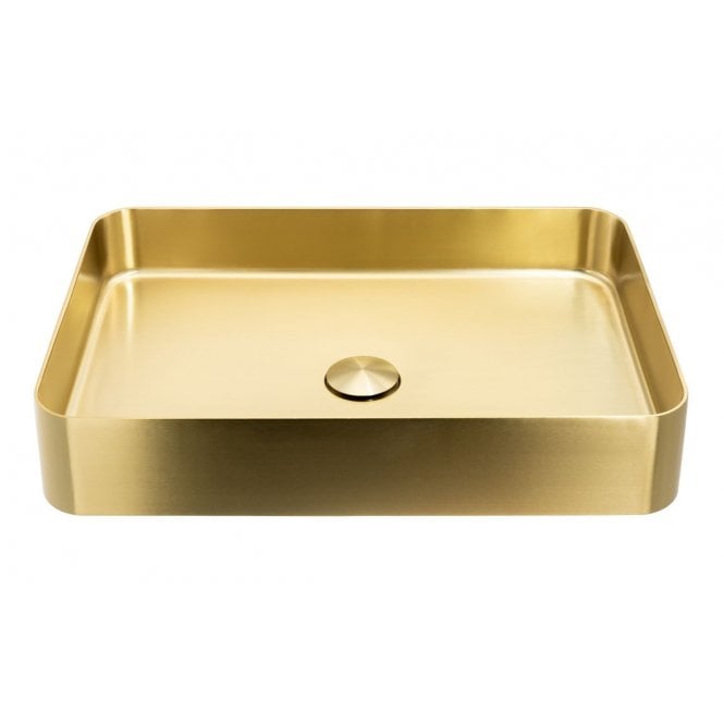 Abode  Iox 500x350mm Tablet Steel Basin