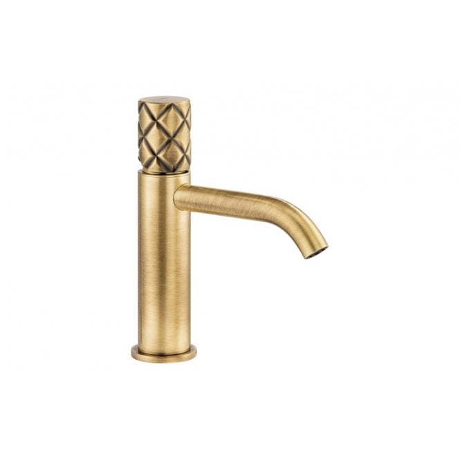 Abode  Kite Basin Mixer - Antique Brass