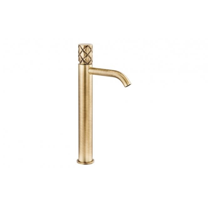 Abode  Kite Tall Basin Mixer - Antique Brass