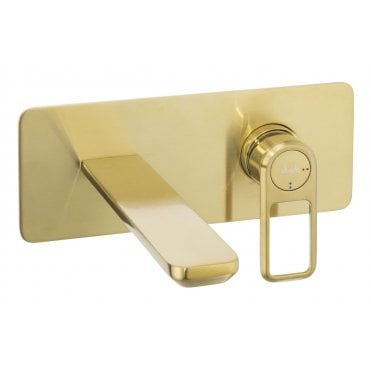 Abode Levarto Wall Mounted Basin/Bath Mixer (Choose Finish)