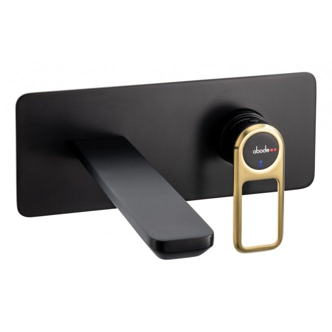 Abode  Levarto Wall Mounted Basin / Bath Mixer