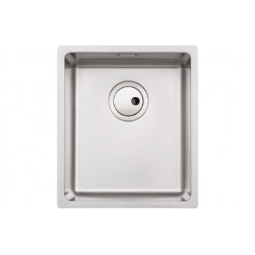 Abode Matrix R15 1 Bowl 340mm Undermount/Inset Sink - St/Steel