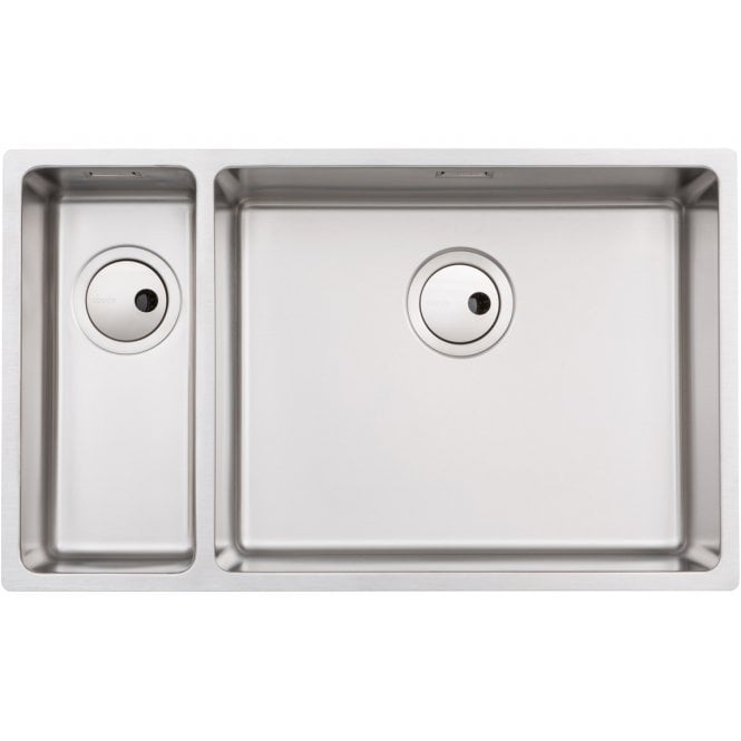 Abode  Matrix R15 Large 1.5 Bowl Right Hand Main Bowl Undermount/Inset Sink - St/Steel