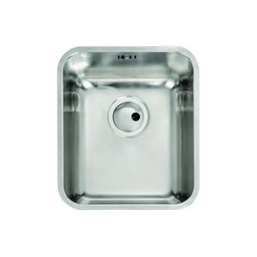 Abode Matrix R50 1 Bowl 340mm Undermount Sink - St/Steel