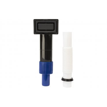 Abode Rectangular Overflow - Matt Black