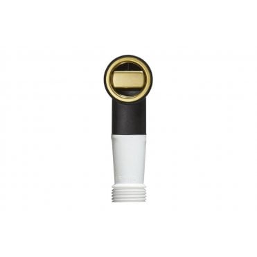 Abode Round Overflow - Brushed Brass