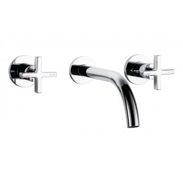 Abode Serenitie Wall Mounted Basin/Bath Mixer