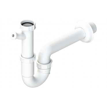Abode Single Bowl Pipework Kit - White
