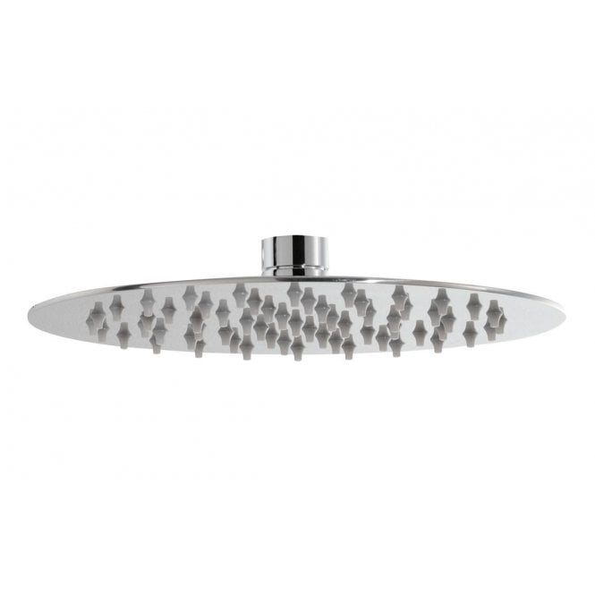Abode  Storm Slimline 200x200x3mm Circular Showerhead Stainless Steel