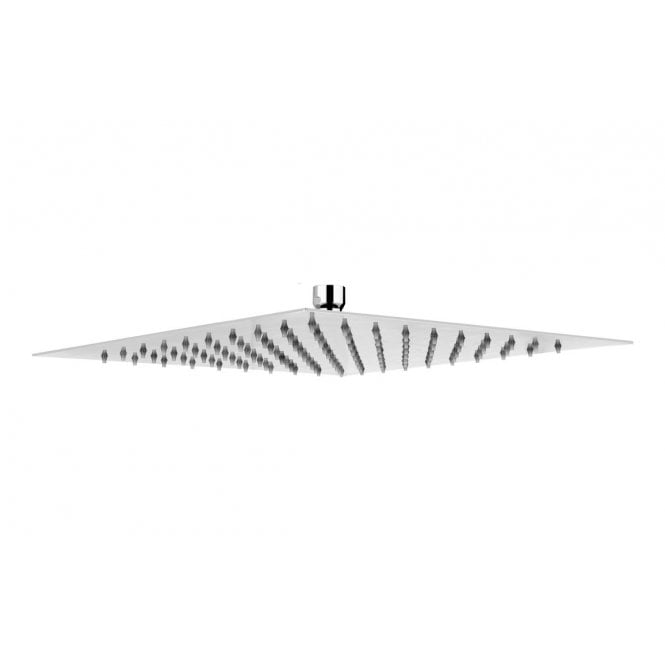 Abode  Storm Slimline 300x300x3mm Square Showerhead Stainless Steel
