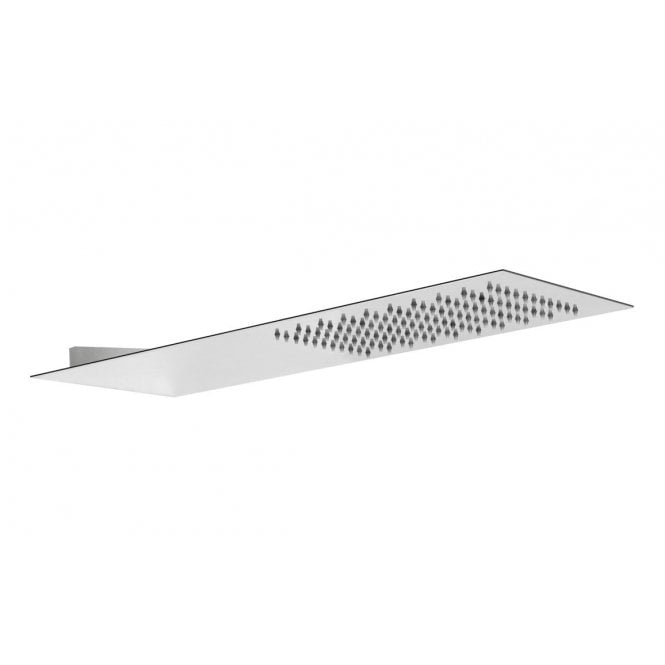 Abode  Storm Slimline 3mm Wall Mounted Showerhead Stainless Steel