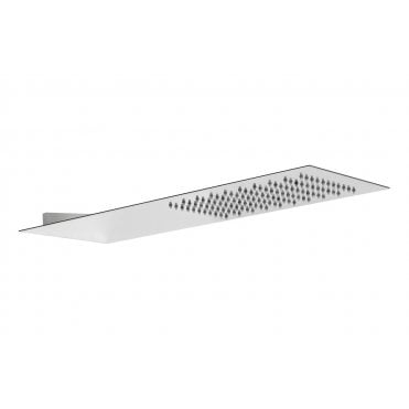 Abode Storm Slimline 3mm Wall Mounted Showerhead Stainless Steel
