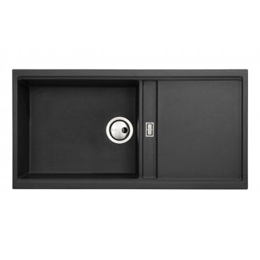 Abode Syncronist Large 1¼ Bowl & Drainer Inset/Undermount Sink