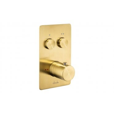 Abode Uno Concealed Push Button Shower Control, 2 outlets