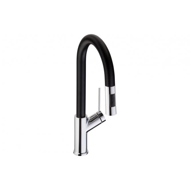 Abode  Virtue Nero Mixer Tap w/Pull Out