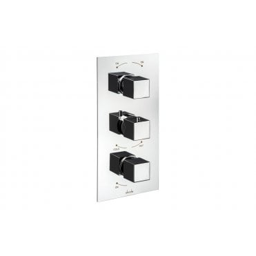 Abode Zeal Concealed Shower, 3 outlets Chrome