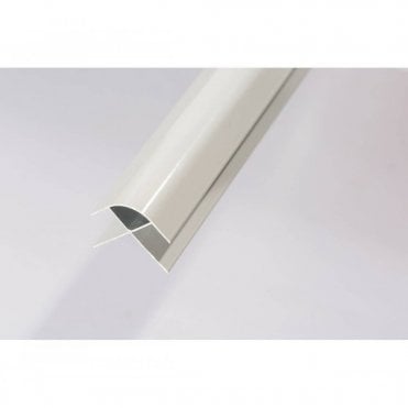 Aqua Aluminium External Corner Trims For 10mm Panels (Choose Finish)