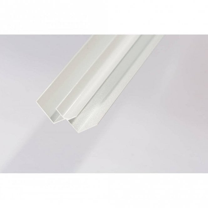 Aqua Wall Panels Aqua Aluminium Internal Corner Trims For 10mm Panels (Choose Finish)