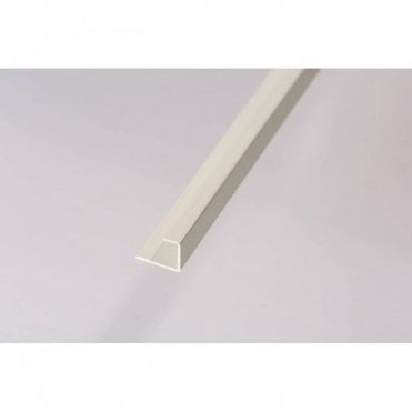 Aqua Aluminum End Trims For 10mm Panels (Choose Finish)