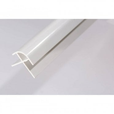 Aqua PVC External Corner Trims For 10mm Panels (Choose Finish)