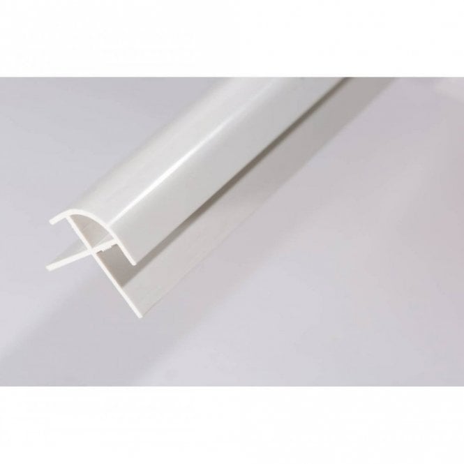 Aqua Wall Panels Aqua PVC External Corner Trims For 10mm Panels (Choose Finish)