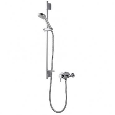 Aqualisa Exposed Sequential Valve With Adjustable Kit - Lp/Hp - Chrome
