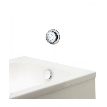 Aqualisa Quartz Classic Bath Filler With Digital Control - Standard - Chrome