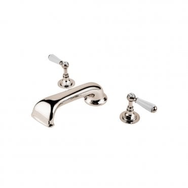 Barber Wilsons 3 Hole Deck Mounted Bath Filler Tap Set - R3480