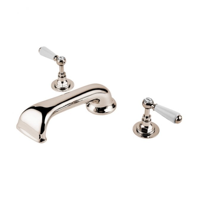 Barber Wilsons  3 Hole Deck Mounted Bath Filler Tap Set - R3480