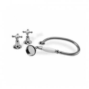 Barber Wilsons Basin Mixer With Retractable Hairdressers Hand Shower - R6008