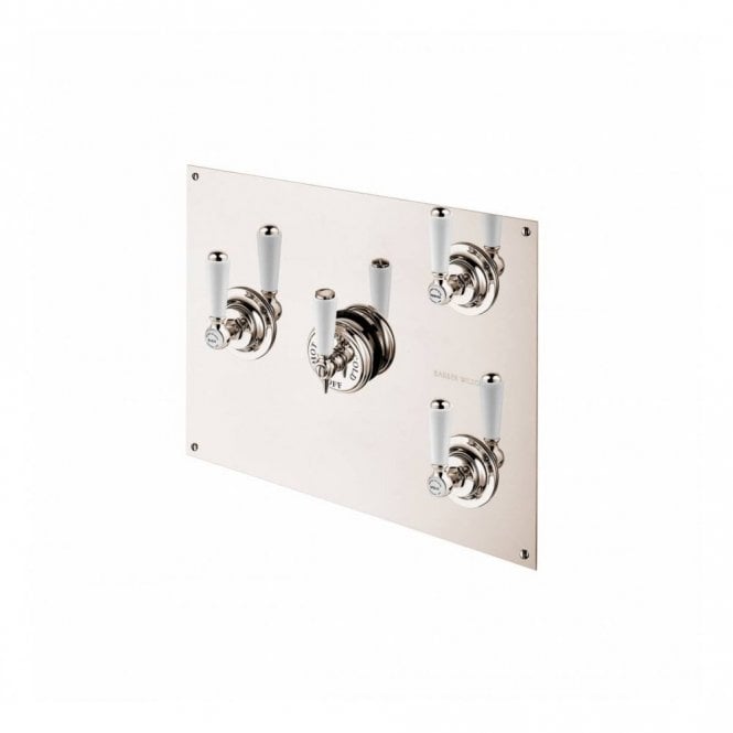 Barber Wilsons   Concealed Thermostatic Four Way Control Shower Mixer Valve - PS53C3