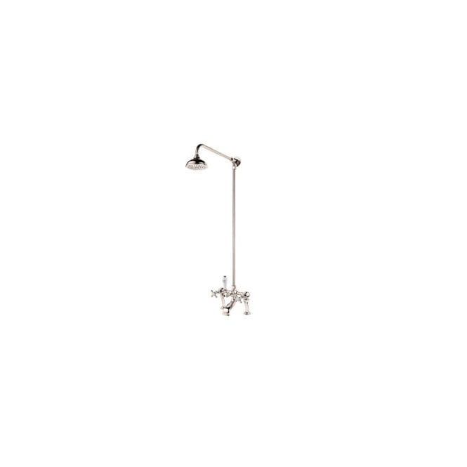 Barber Wilsons  Deck Mounted Bath Shower Mixer With Fixed Over Head Shower - 4301