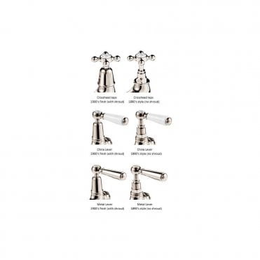 Barber Wilsons Deck Mounted Kitchen Mixer with Increased Height Swivel Spout R1010-IH