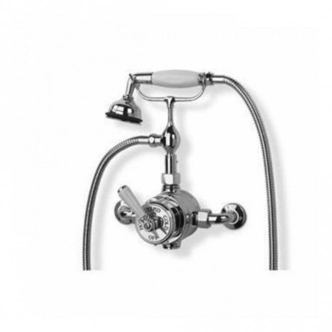 Barber Wilsons  Exposed Thermostatic Shower Mixer With Handspray & Cradle - R6002CU