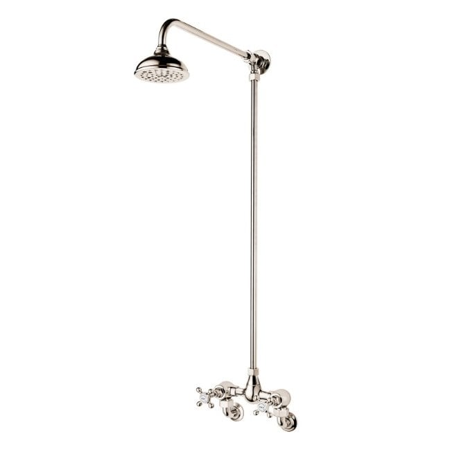 Barber Wilsons  Manual Shower Mixer With Fixed Riser  - R5300