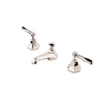 Barber Wilsons Mastercraft 3-hole Basin Mixer Tap With Basin Waste 140mm Spout -  MC6455