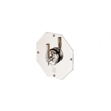 Mastercraft Concealed Thermostatic Shower Valve with Octagonal Wall Plate